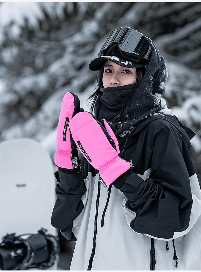 NANEND 3M Waterproof and abrasion - resistant inner fingerless ski gloves - NANEND