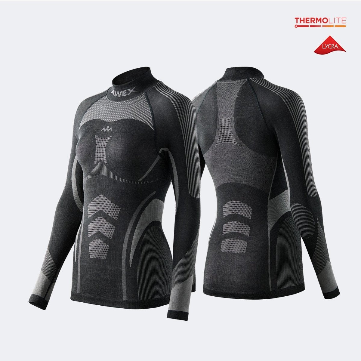 NANEND & AWEX Collaboration Merino Wool Outdoor Warm Ski Ski Quick - Drying Jacket for Women - NANEND