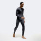 NANEND & AWEX Collaboration Merino Wool Ski Quick-Drying Jacket with Gradient Compression and Knitzone X Style for Men