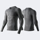 NANEND & AWEX Collaboration Merino Wool Ski Quick-Drying Jacket with Gradient Compression and Knitzone X Style for Men