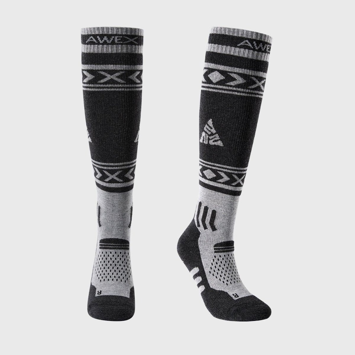 NANEND & AWEX Collaboration Merino Wool Warm Sports Socks - NANEND