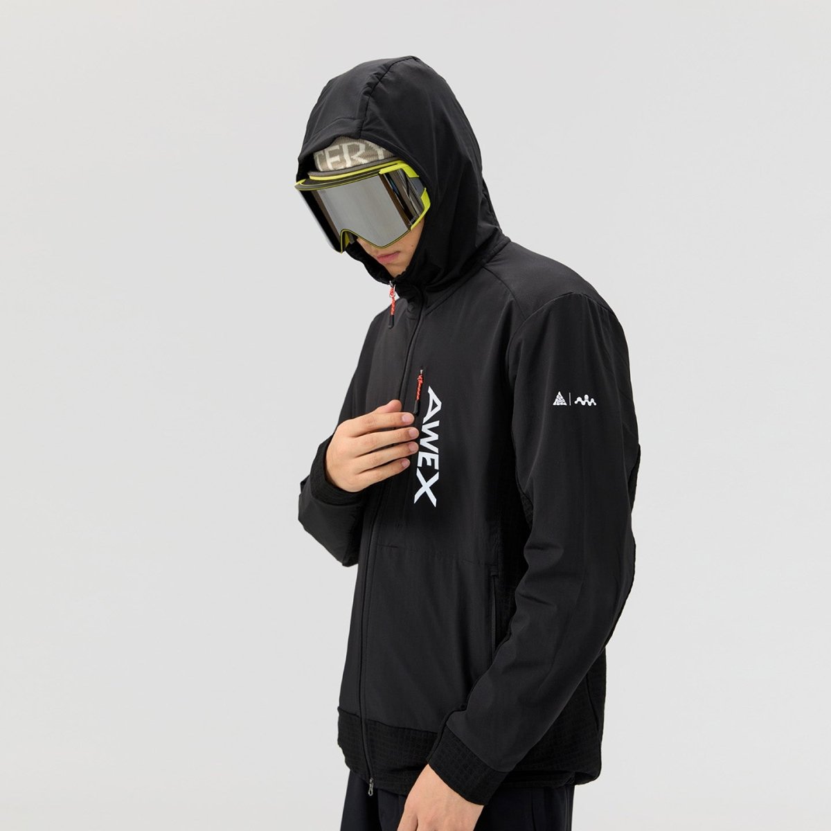 NANEND & AWEX Collaboration - Wool Cardigan Ski Insulated Midlayer Jacket - Men's - NANEND