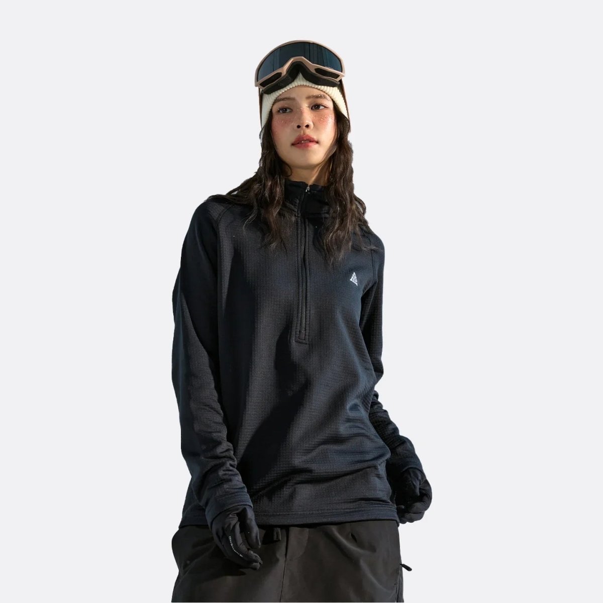 NANEND Breathable Moisture - Wicking Women's Ski Suit Liner Fleece Jacket - NANEND