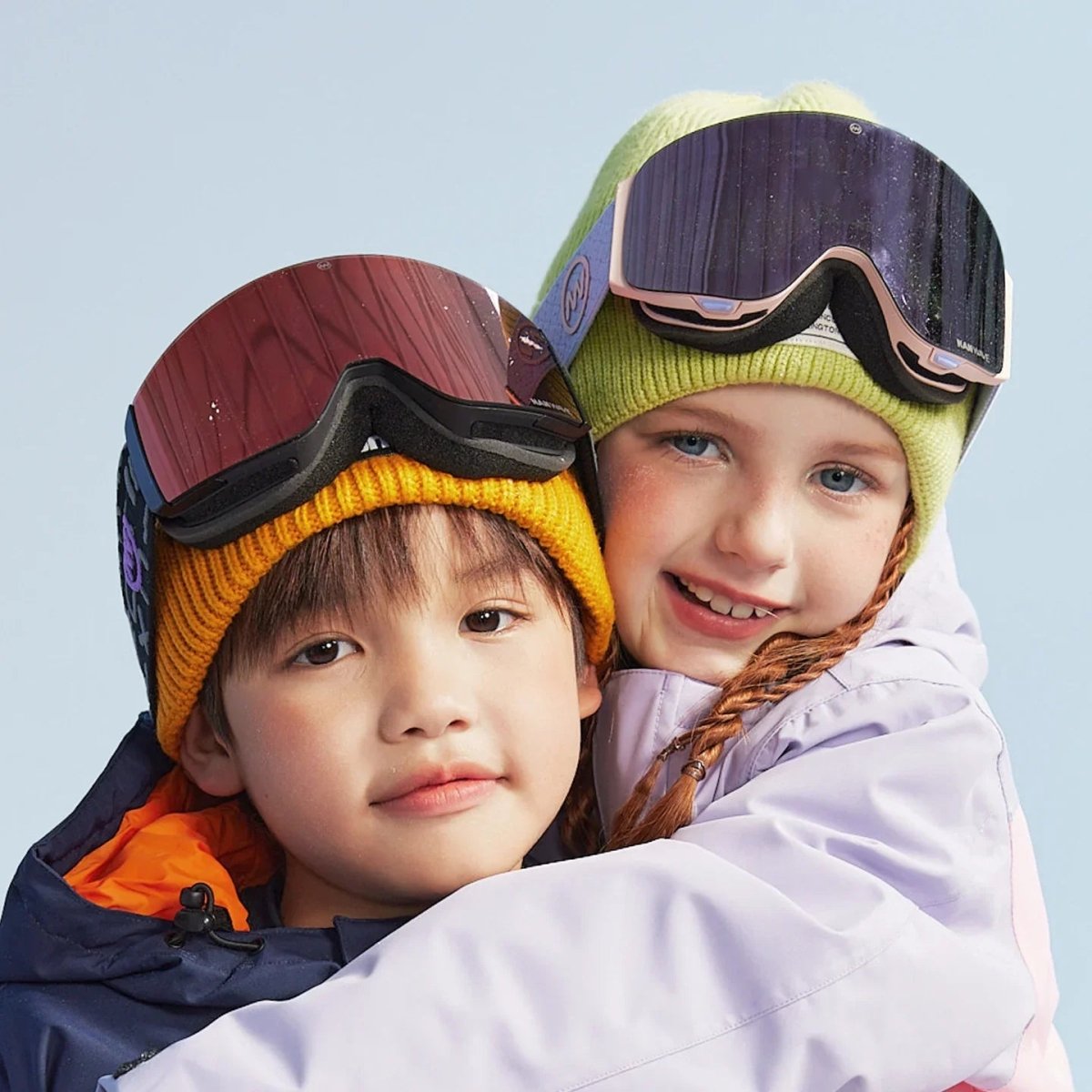 NANEND Children's Double - layer Anti - fog Flip - up Ski Goggles NG17ks - NANEND