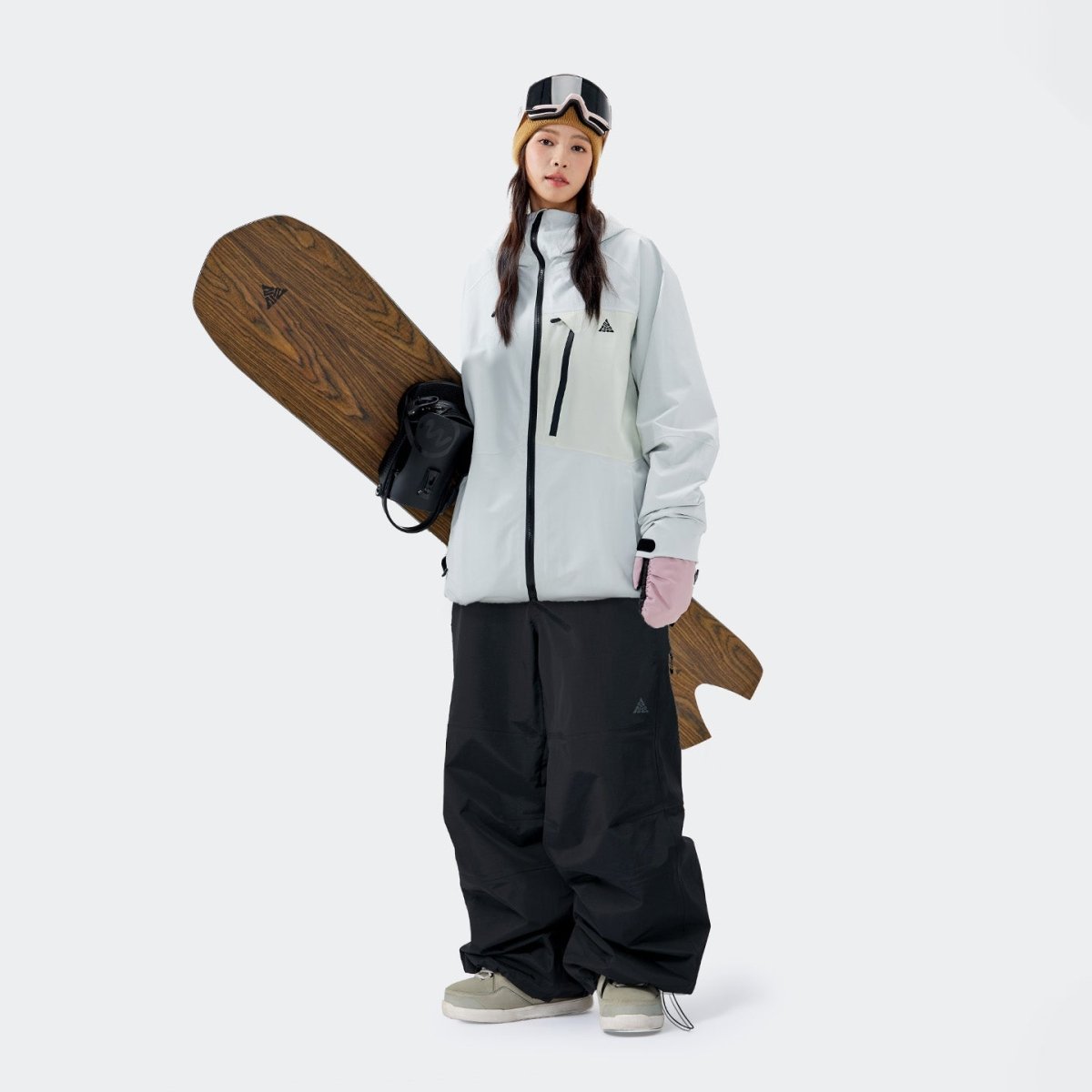 NANEND Color - blocked design professional waterproof and warm snow suit set - NANEND