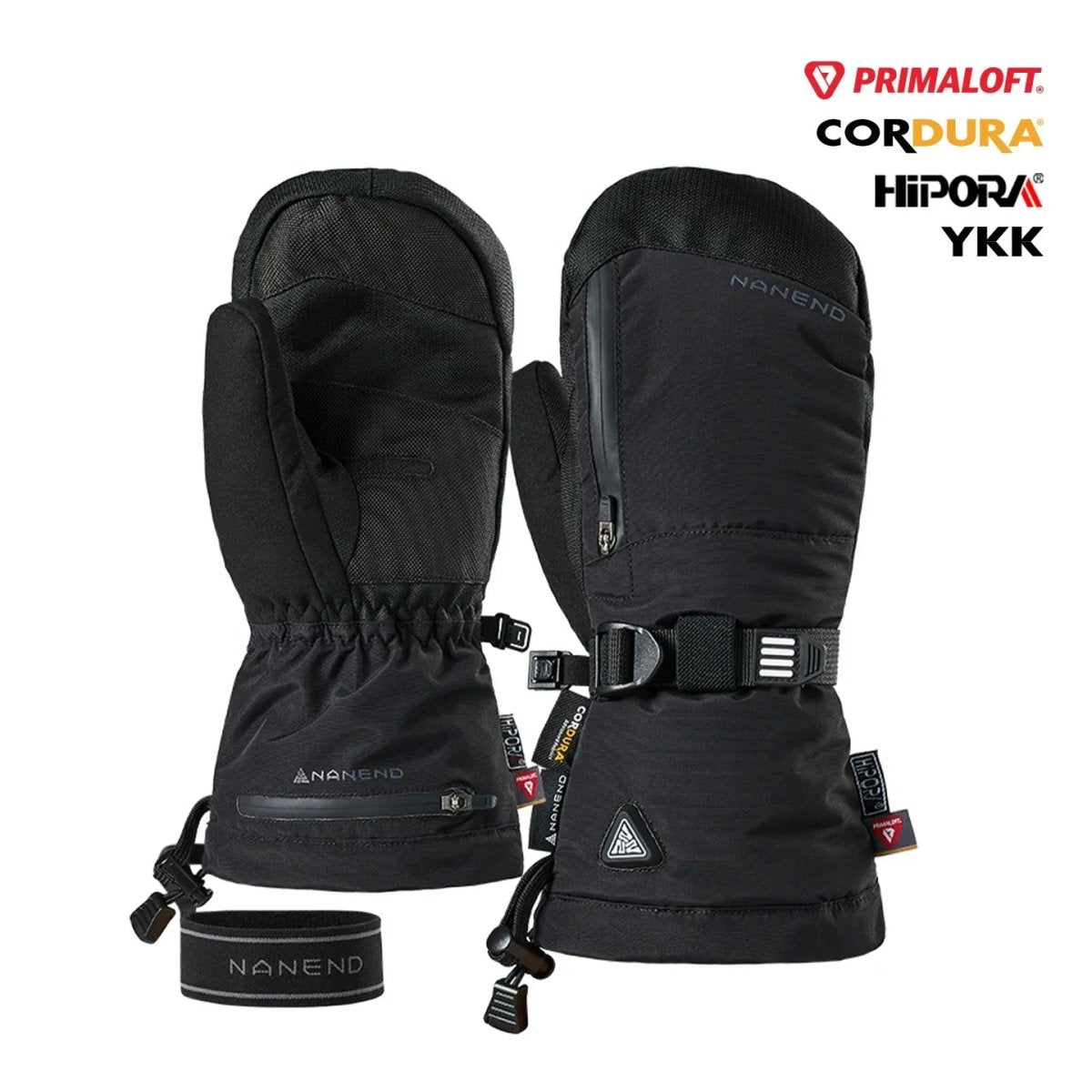 NANEND Cordura durable, electrically heated, and warm ski gloves - NANEND