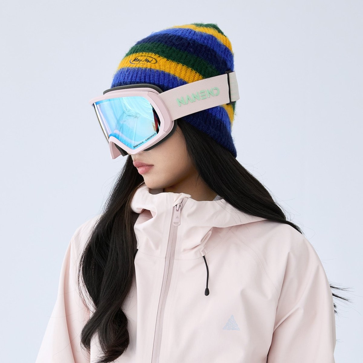 NANEND Double - layer curved photochromic ski goggles NG23Max - NANEND