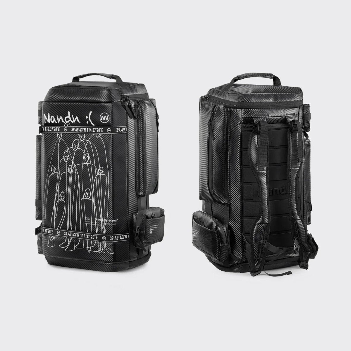NANEND Dry and wet separation multi - functional large capacity Ski backpack - NANEND