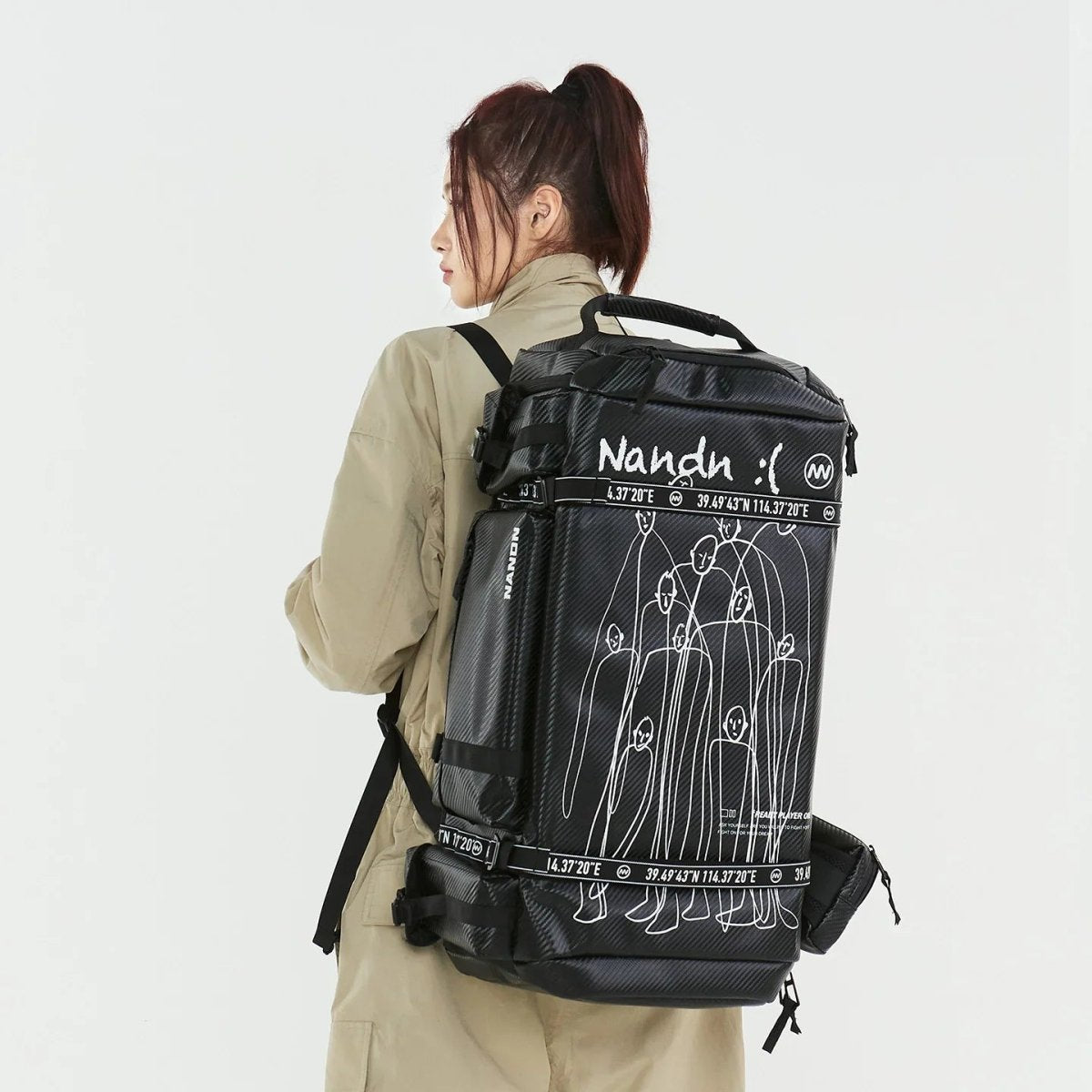 NANEND Dry and wet separation multi - functional large capacity Ski backpack - NANEND