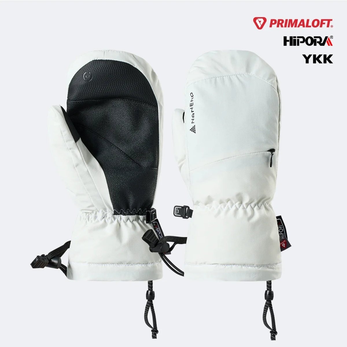 NANEND Fingertip Touchscreen Gold Label P Cotton Filled Ski Gloves - NANEND