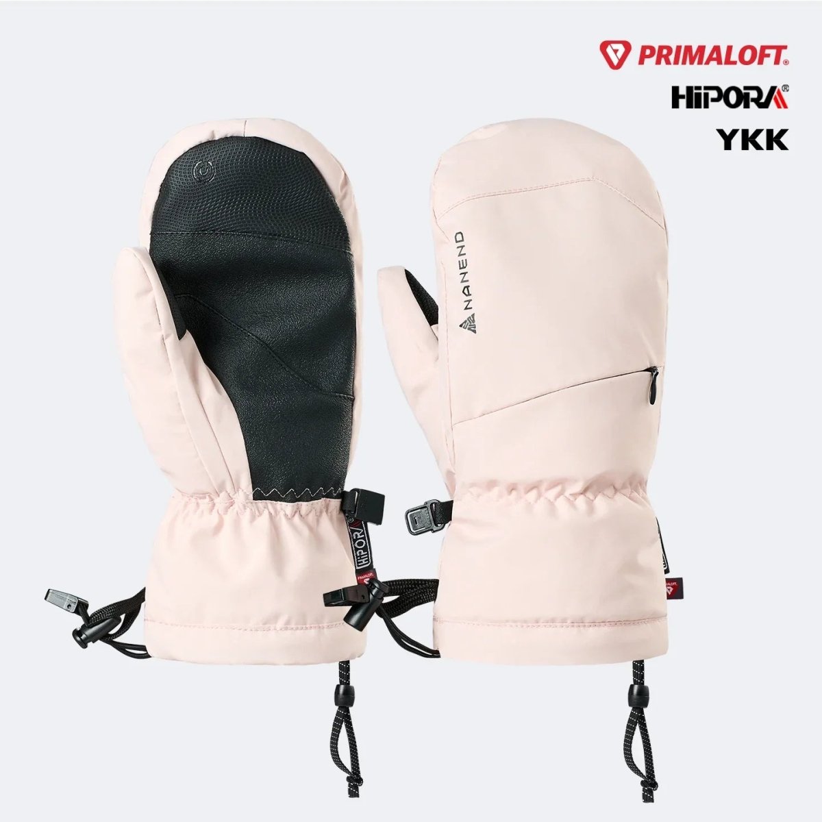 NANEND Fingertip Touchscreen Gold Label P Cotton Filled Ski Gloves - NANEND