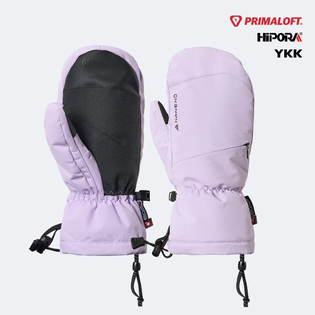 NANEND Fingertip Touchscreen Gold Label P Cotton Filled Ski Gloves - NANEND