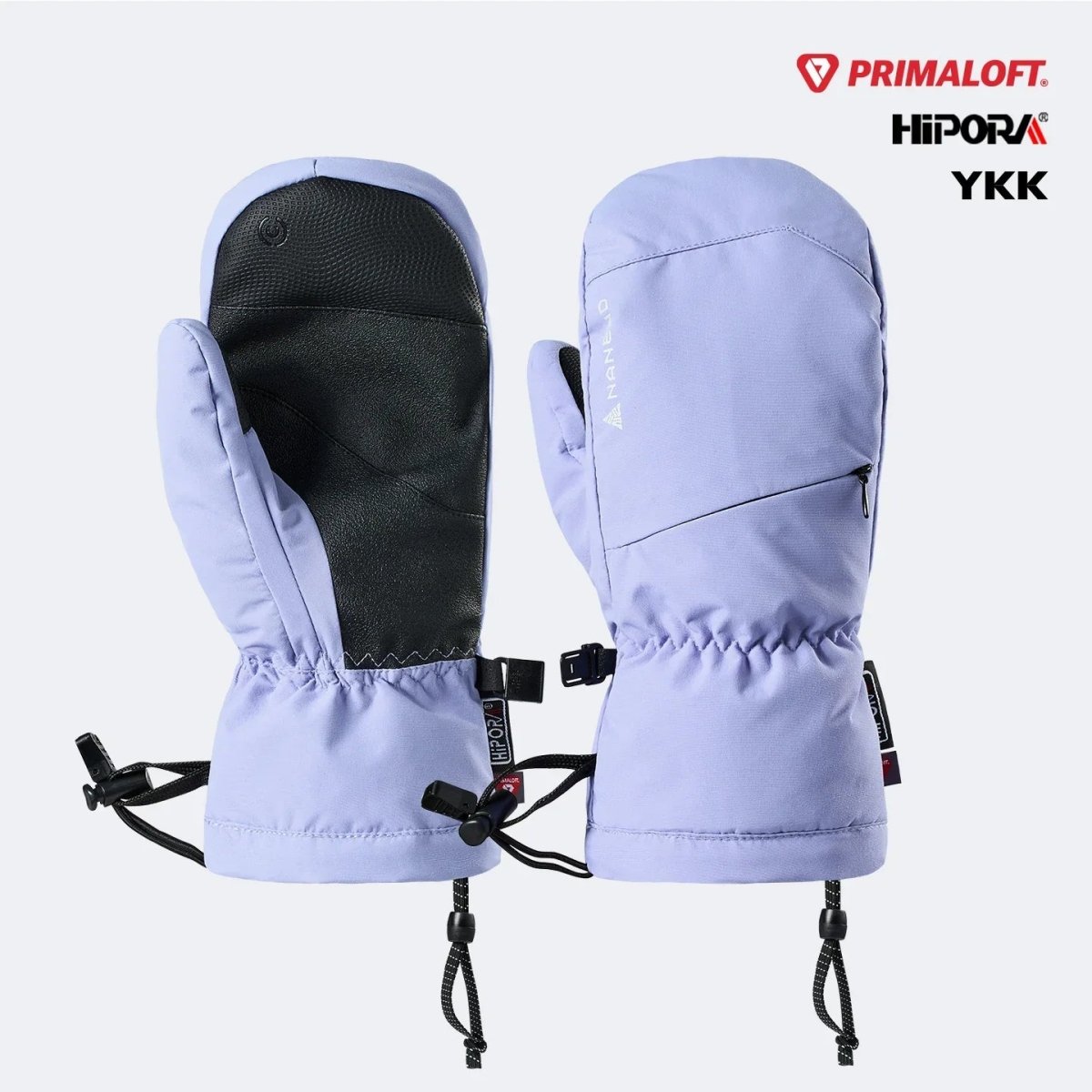 NANEND Fingertip Touchscreen Gold Label P Cotton Filled Ski Gloves - NANEND