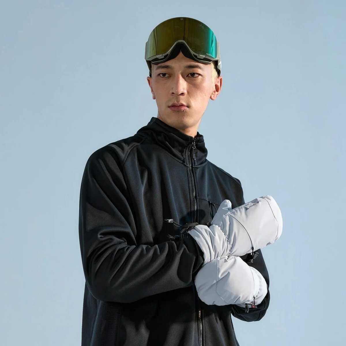 NANEND Fingertip Touchscreen Gold Label P Cotton Filled Ski Gloves - NANEND