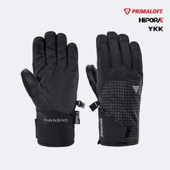 NANEND Five - finger reinforced palm waterproof professional ski gloves - NANEND