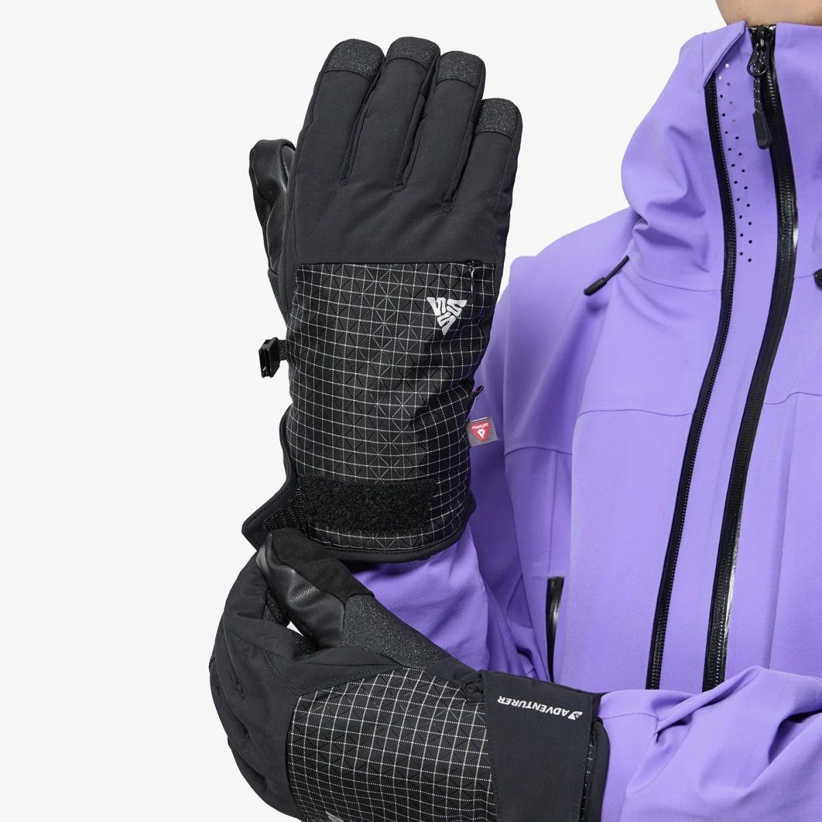 NANEND Five - finger reinforced palm waterproof professional ski gloves - NANEND