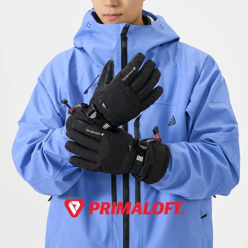 NANEND Five - finger thickened warm and waterproof ski gloves - NANEND