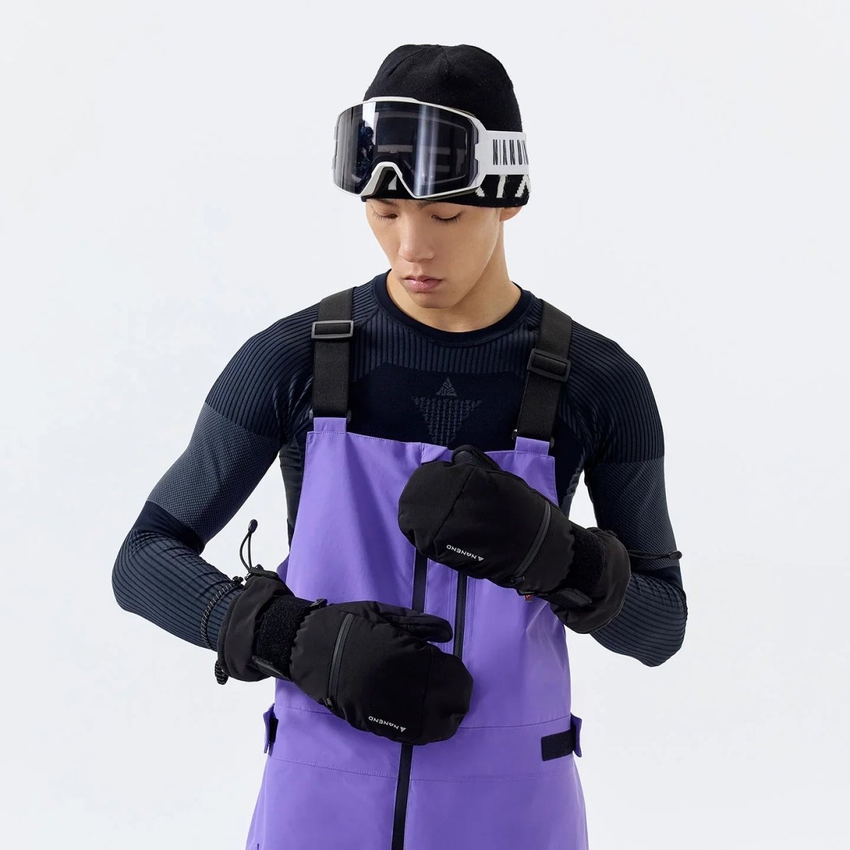 NANEND Gold Standard P - Cotton Filled Professional Warm Ski Gloves - NANEND