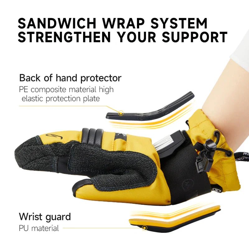 NANEND Kevlar built - in waterproof ski gloves - NANEND