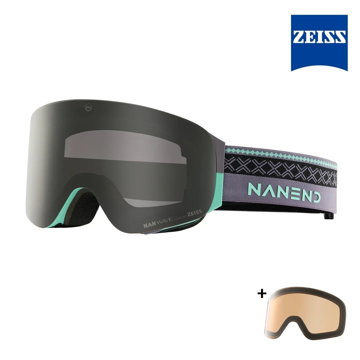 NANEND Lightning Dual ZEISS Lens Flip - top Ski Goggles NG17pro - NANEND