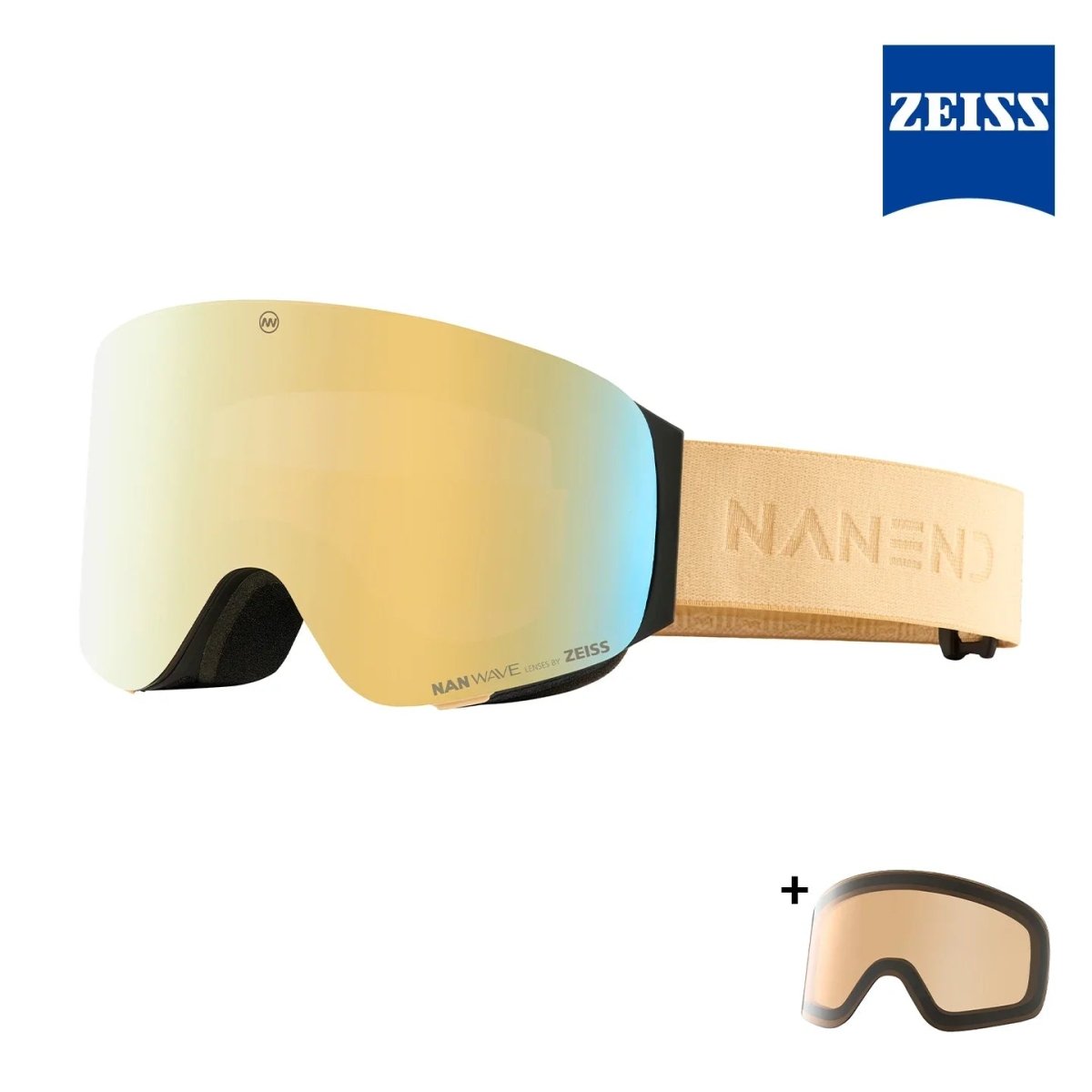 NANEND Lightning Dual ZEISS Lens Flip - top Ski Goggles NG17pro - NANEND