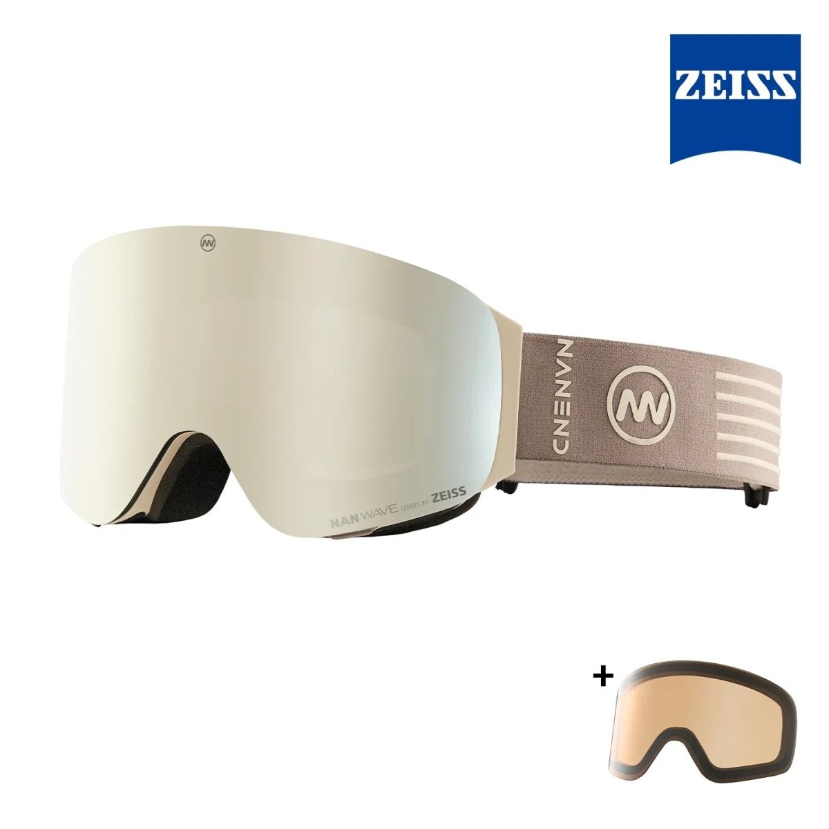 NANEND Lightning Dual ZEISS Lens Flip - top Ski Goggles NG17pro - NANEND