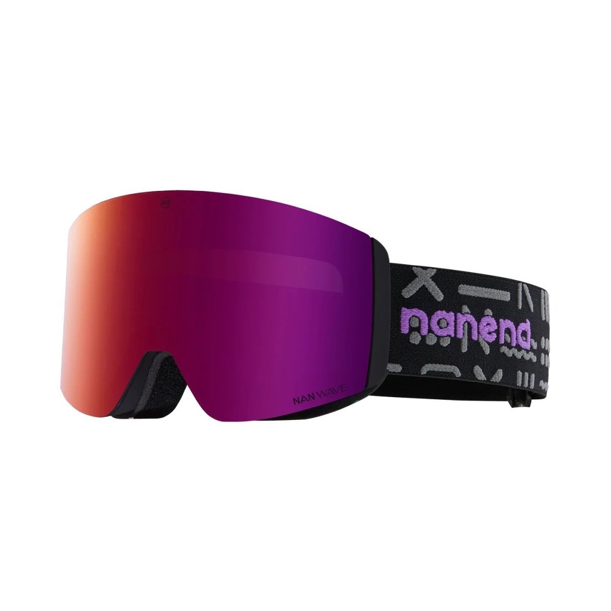 NANEND Magnetic High - Definition Wide - View Anti - Fog Youth Ski Goggles NG14km - NANEND