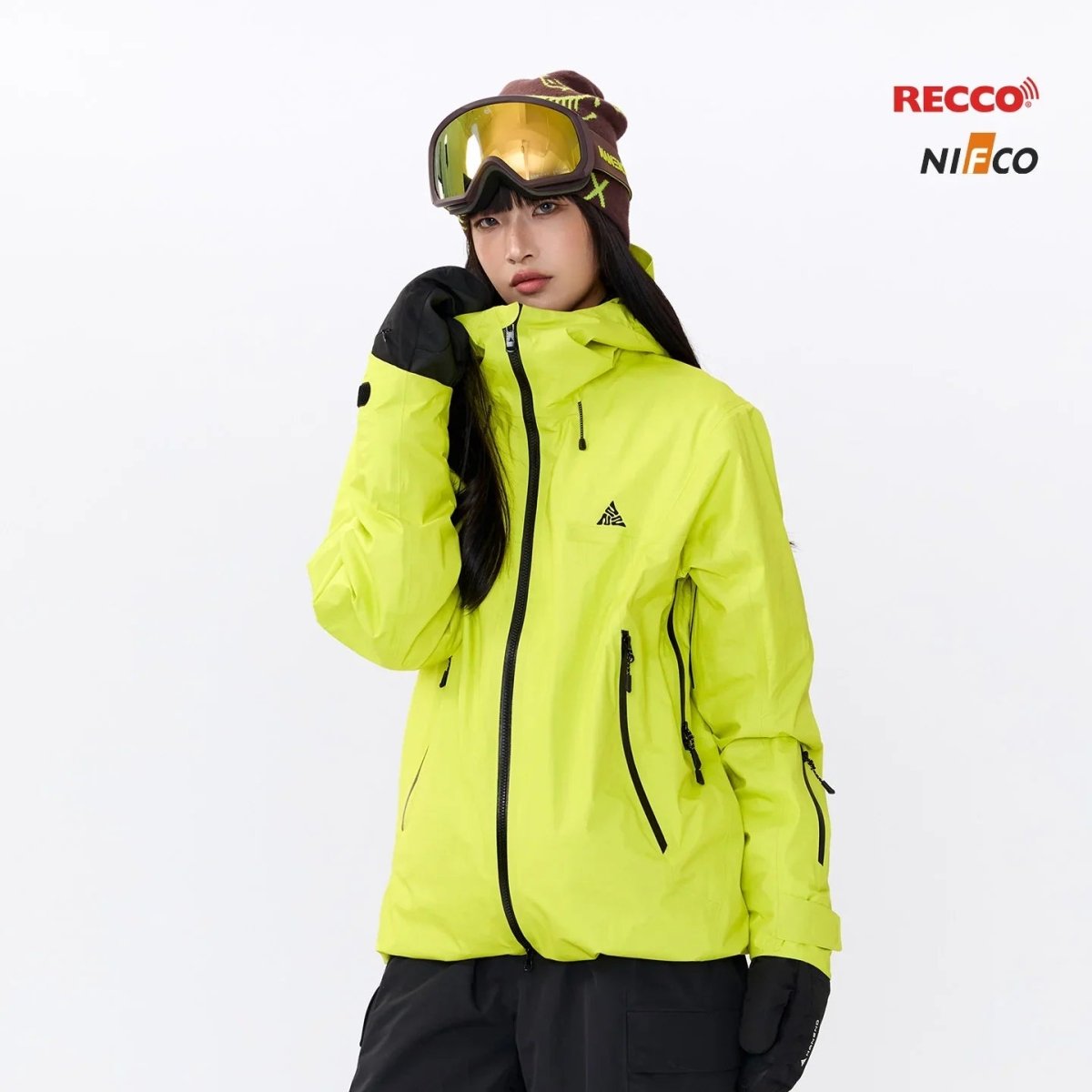 NANEND New 3L Fabric Fully Filled Cotton Ski Jacket - Unisex - NANEND