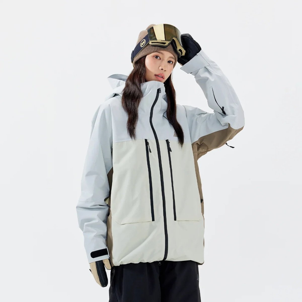 NANEND New 3L Fully Taped Seam Professional Waterproof Ski Jacket - Unisex - NANEND