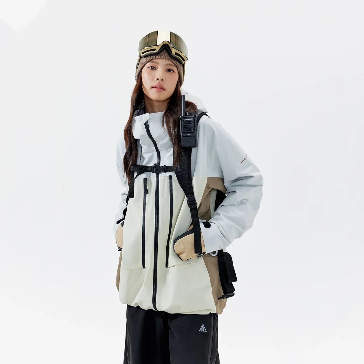 NANEND New 3L Fully Taped Seam Professional Waterproof Ski Jacket - Unisex - NANEND