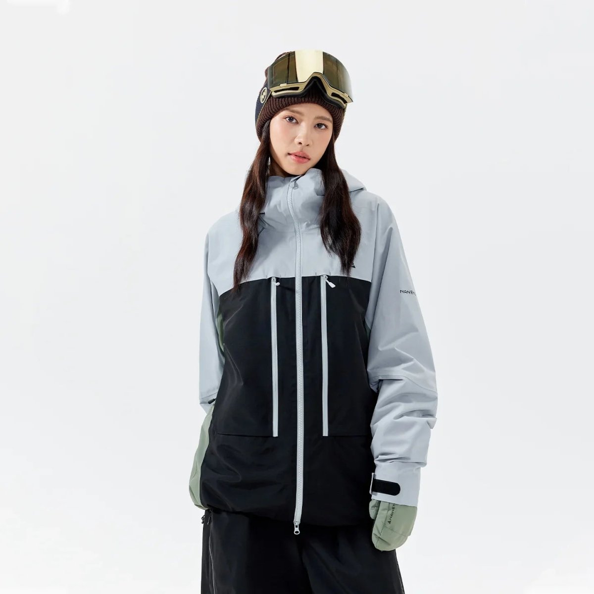 NANEND New 3L Fully Taped Seam Professional Waterproof Ski Jacket - Unisex - NANEND