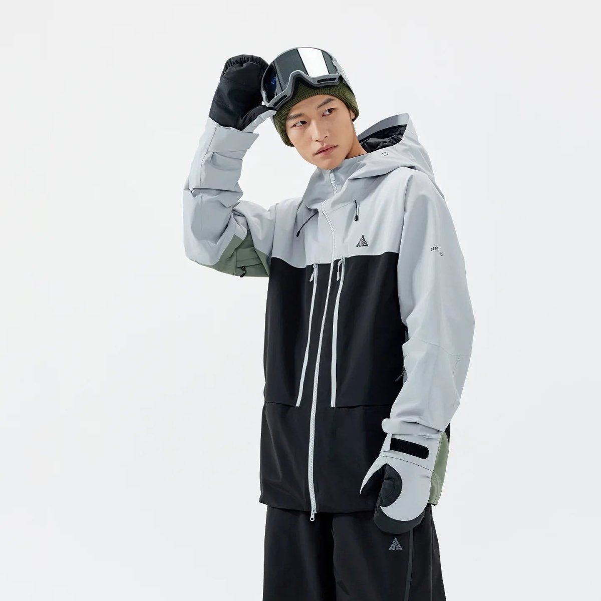 NANEND New 3L Fully Taped Seam Professional Waterproof Ski Jacket - Unisex - NANEND