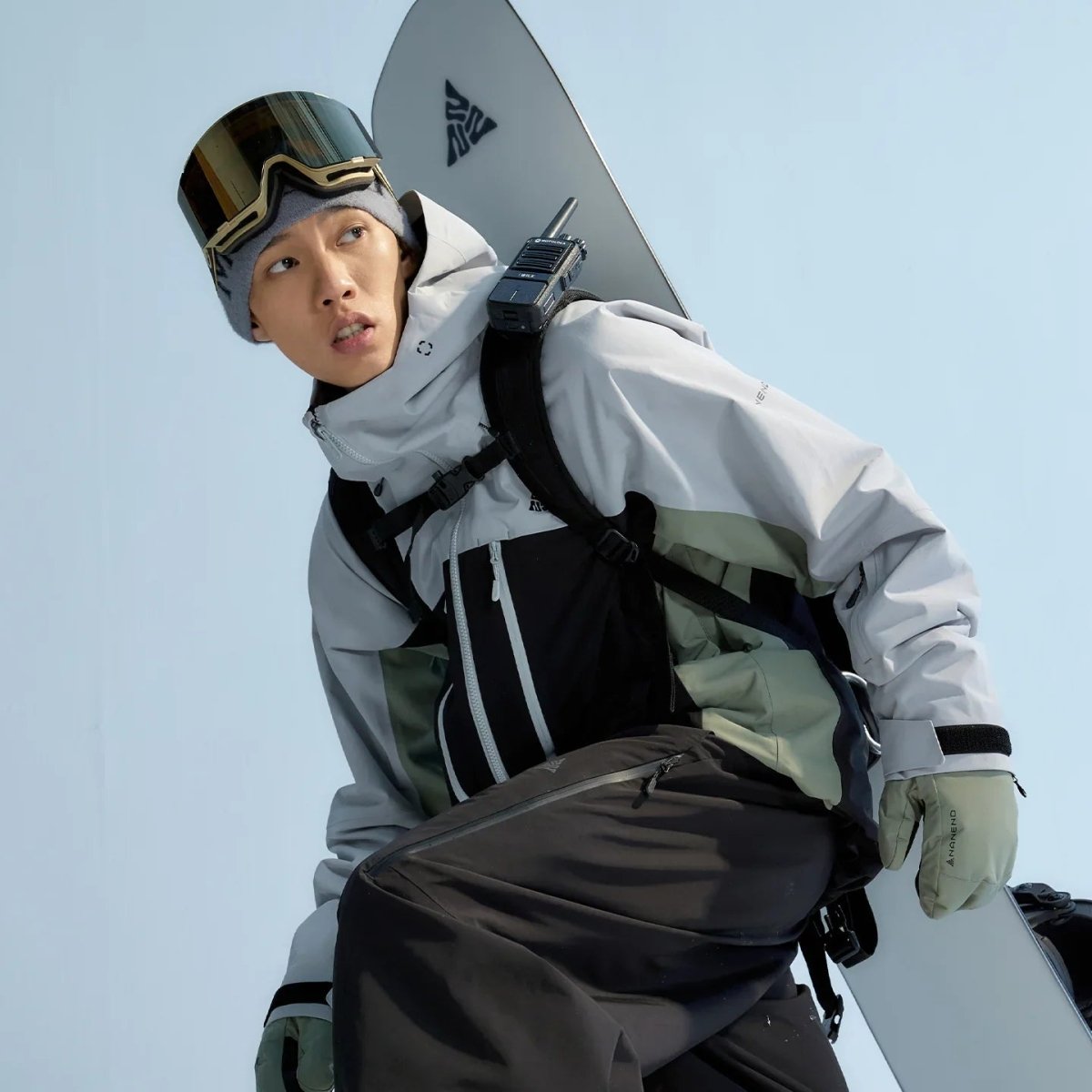 NANEND New 3L Fully Taped Seam Professional Waterproof Ski Jacket - Unisex - NANEND