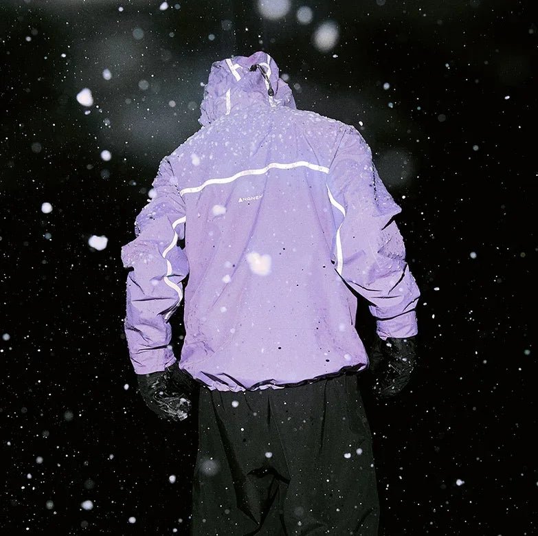 NANEND New 3L hard - shell waterproof reflective design & includes RECCO ski jacket - Unisex - NANEND