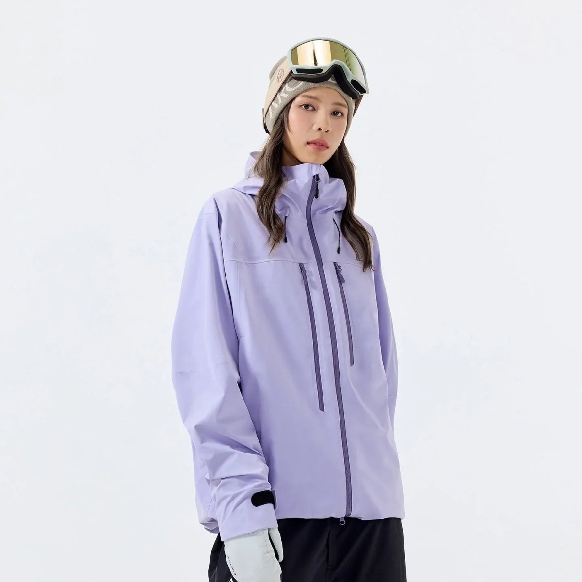 NANEND New 3L Partitioned Cotton - lined Waterproof and Warm Ski Jacket - Unisex - NANEND