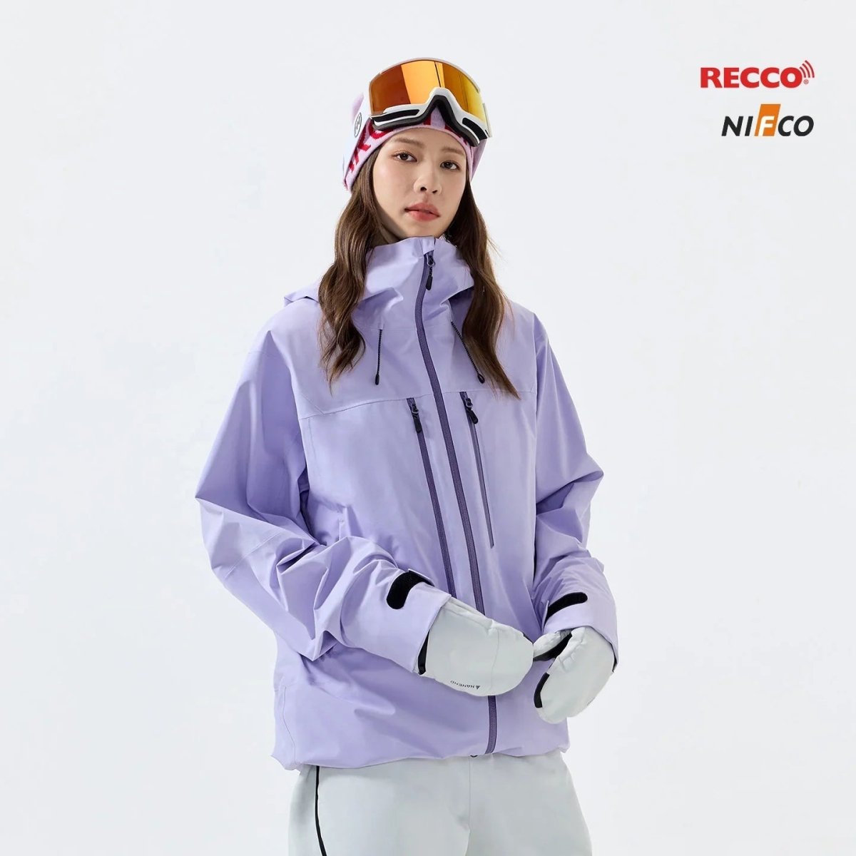 NANEND New 3L Partitioned Cotton - lined Waterproof and Warm Ski Jacket - Unisex - NANEND