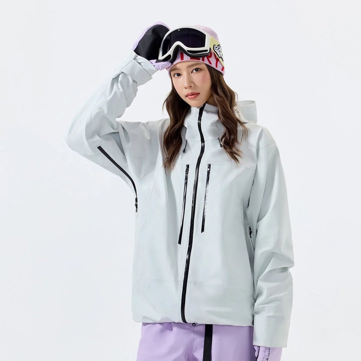 NANEND New 3L Partitioned Cotton - lined Waterproof and Warm Ski Jacket - Unisex - NANEND