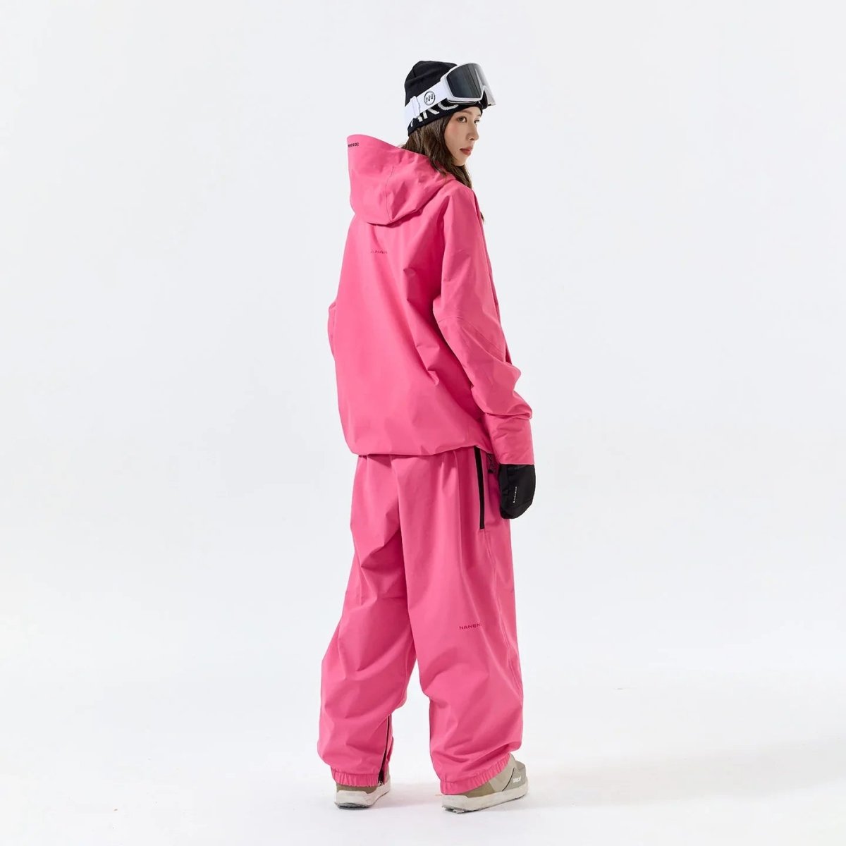 NANEND New 3LN66 Fully Taped Cotton - Filled Super Abrasion - Resistant Ski Jacket - Unisex - NANEND