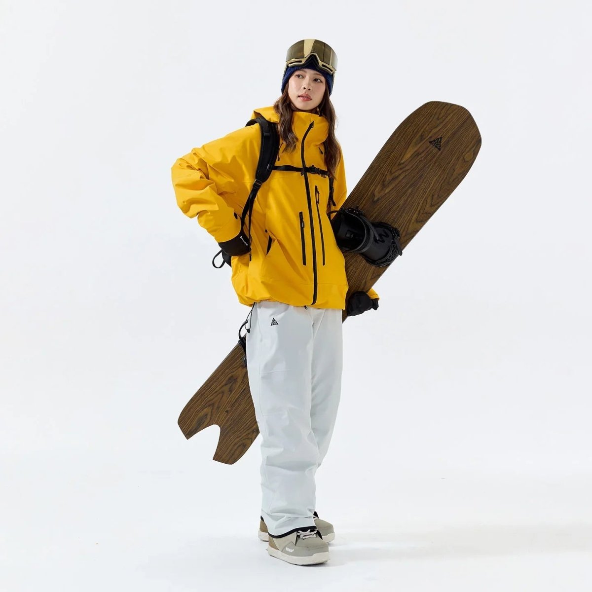 NANEND New 3LN66 Fully Taped Cotton - Filled Super Abrasion - Resistant Ski Jacket - Unisex - NANEND