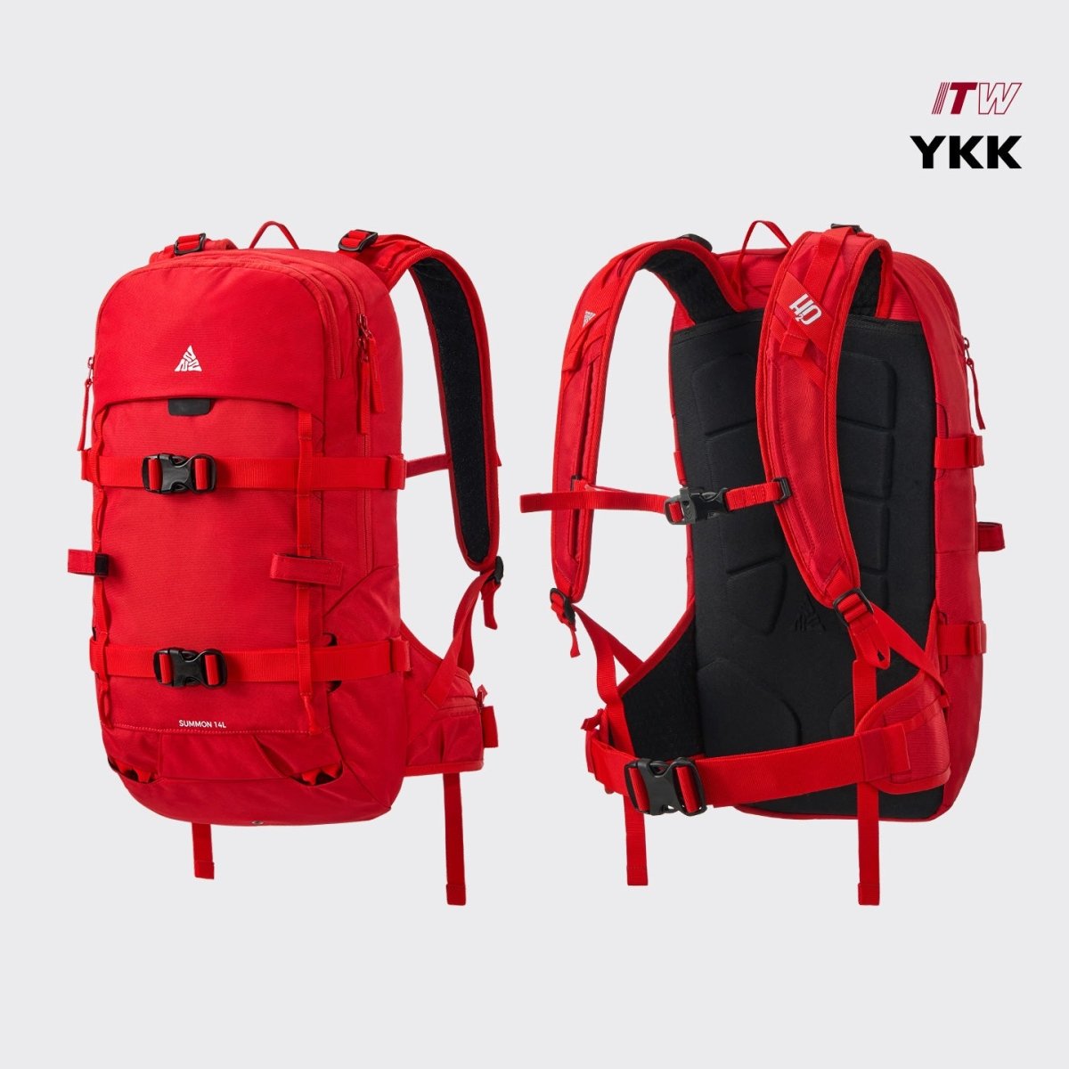 NANEND New backcountry ski backpack & lightweight sports equipment 14L independent compartment - NANEND