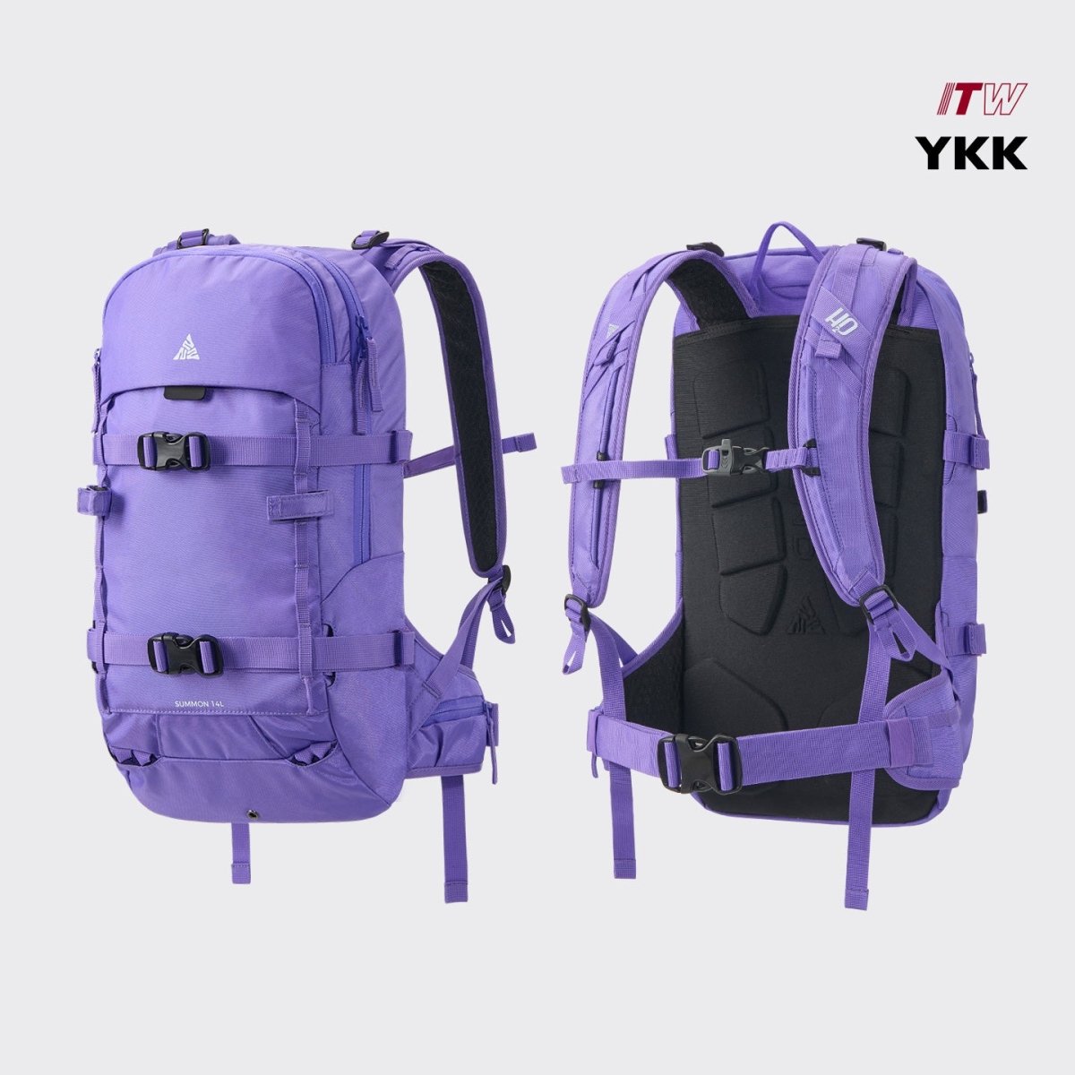 NANEND New backcountry ski backpack & lightweight sports equipment 14L independent compartment - NANEND