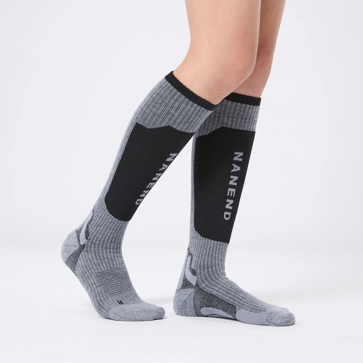 NANEND New Merino wool snow mountain style thickened warm sports socks - NANEND