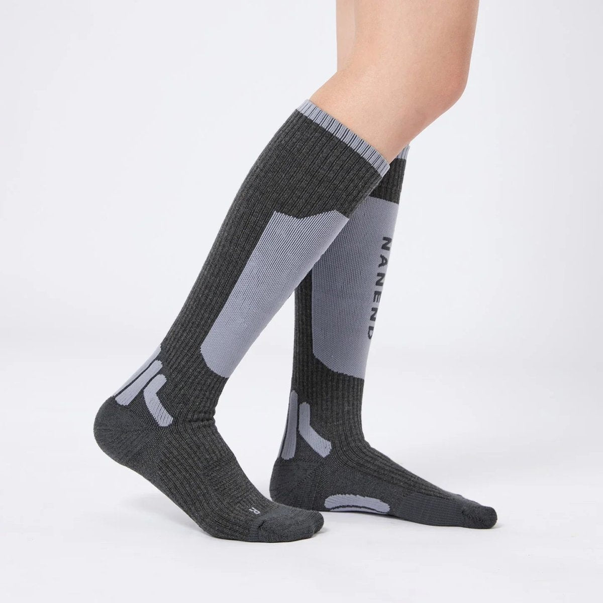 NANEND New Merino wool snow mountain style thickened warm sports socks - NANEND