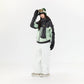 NANEND New plaid color - blocked workwear design ski suit set - Unisex - NANEND