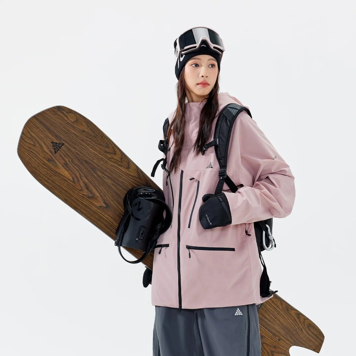 NANEND New Waterproof and Windproof P - filled Cotton Warm Ski Jacket - Unisex - NANEND