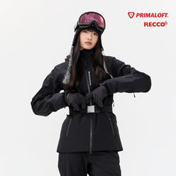 NANEND New Women's Slim Fit Waterproof P - Cotton Warm Ski Jacket - NANEND