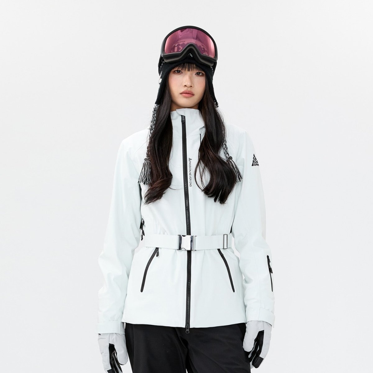 NANEND New Women's Slim Fit Waterproof P - Cotton Warm Ski Jacket - NANEND