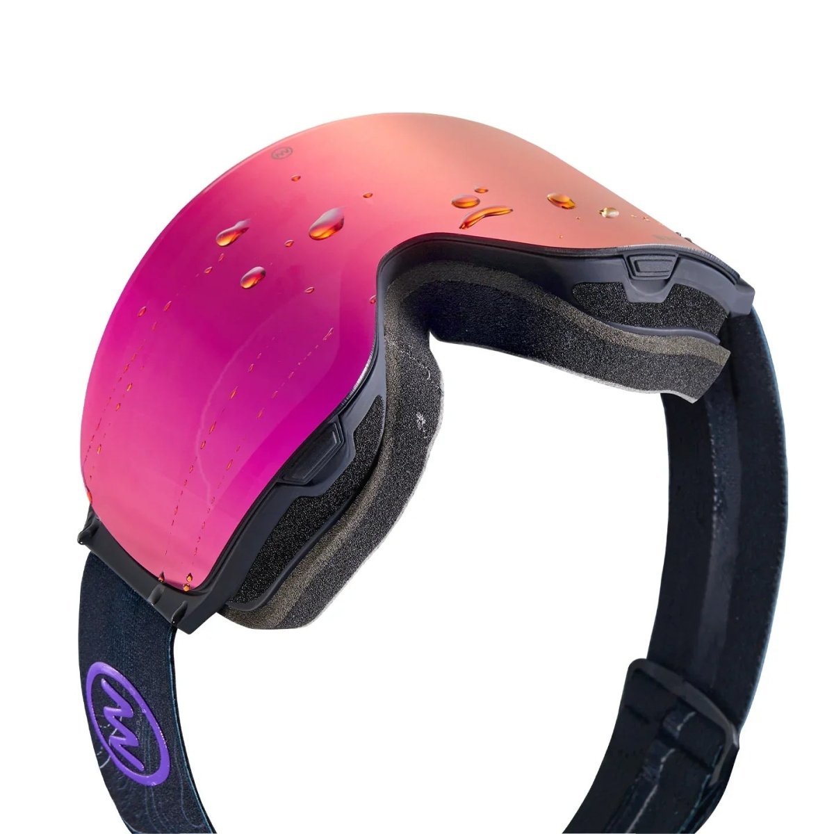 NANEND OTG Cylindrical breathable HD anti - fog flip - up ski goggles NG17 - NANEND