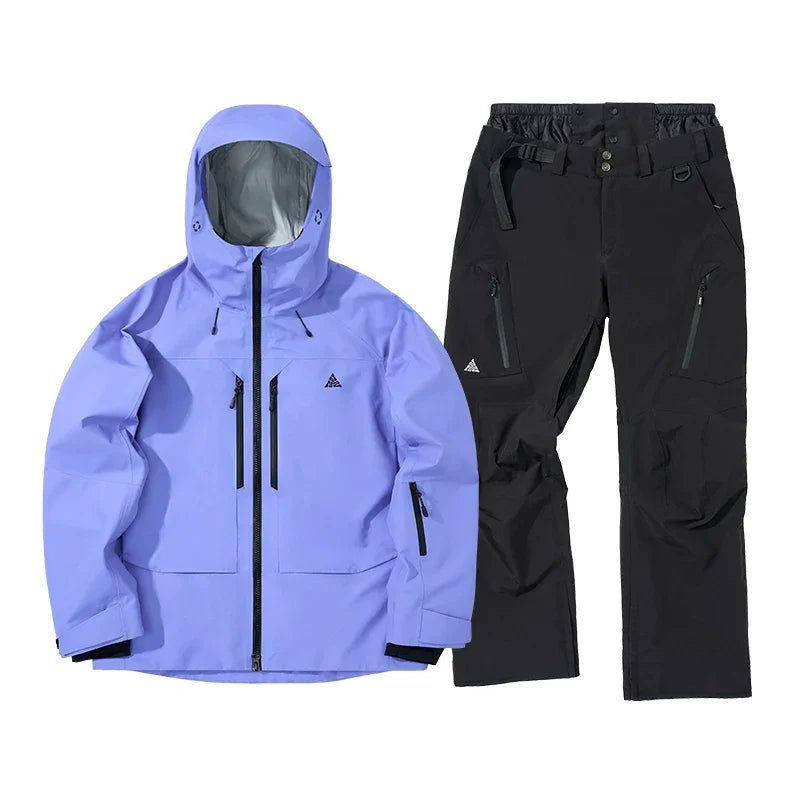 NANEND P cotton - filled & built - in RECCO waterproof and warm snowsuit set - Unisex - NANEND