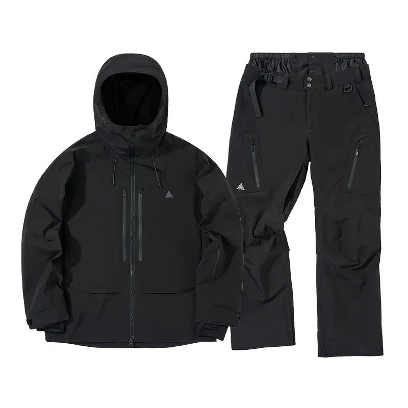 NANEND P cotton - filled & built - in RECCO waterproof and warm snowsuit set - Unisex - NANEND